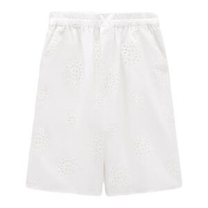 NWT Zara White Bermuda shorts